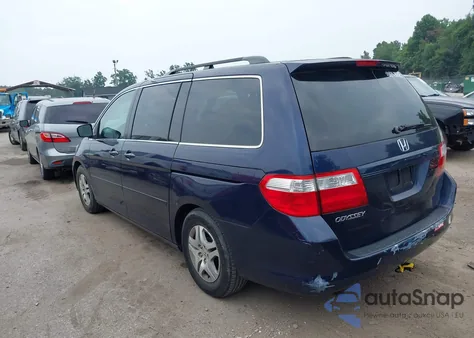 2007 Honda Odyssey Ex-L from USA, damaged, VIN 5FNRL38627B003616
